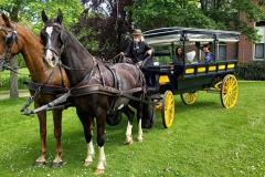 Gele-koets-met-paarden-ervoor